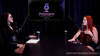 Melhores Momentos Da Carla Santos No Preliminares Podcast Com Bia Hot - Parte 4 On Sheer Red