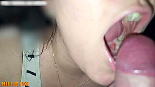 amateur milf millie fox swallows huge cum loads in homemade blowjob and doggystyle compilation