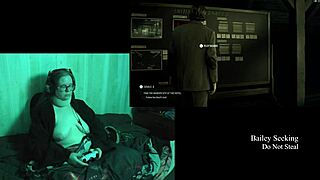 Detailed Naked Play Through of Alan Wake 2 Featuring BBW Brunette with Glasses, Big Natural Tits, and Tattoo in Part 12