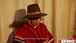 Curvy Peruvian Milf Tricked by Fake Healer Ends Up with Creampie in Taboo Massage