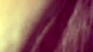 Amateur black chubby ebony gets ass and pussy fucked in missionary