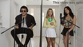 Can Victor Ray Handle Linda Lan And Scarlett Alexis In Steamy Asian Threesome?