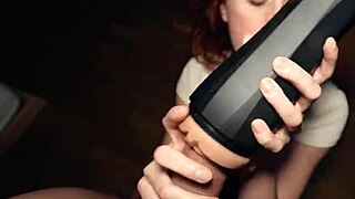 i feel so overwhelmed as this amateur takes a massive cumshot right on her cute face after intense sex