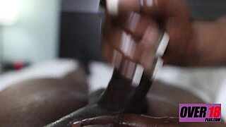 Oh stepson, let me ride your cock and spit on it hard