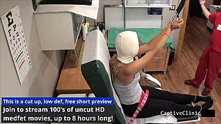 Shocking Way To Treat Potheads Leaves Maria Feeling Humiliated In Latex Gloves Handcuffs With Screaming Orgasm Backstage