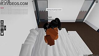 Young black guy of 19 hooks up with cock-hungry slut in intense sex game session