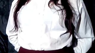 i feel so scared and excited as the prof pushes in deep, hurting but i can't get pregnant please