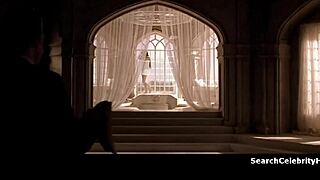 Isn't that Angelina Jolie as Lara Croft getting intimate in Tomb Raider?