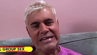 ava devine's body used as a gangbang cock sleeve by porno dan with big tits blonde