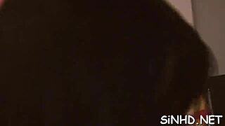 Hot Ram Knobs Satisfying with Cumshot Blowjob and Rough Fucking