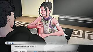 Complete Gameplay - Divine Heel Part 5 With Horny Nurse Titty Fuck And Cumshot