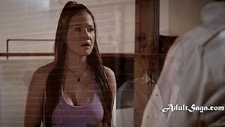 Licking His Cock for a Callback Chance with Alison Rey and Michael Vegas in Full Interview Scene