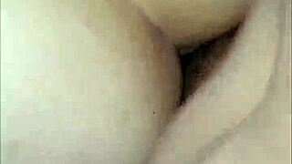 Comedor Destroys Horny Wife's Pussy While Cuckold Husband Watches First Time Action