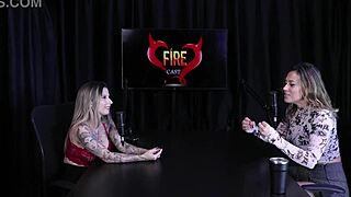 Angelica Morango shared thoughts on women submitting others to wild acts and social media censorship in sheer red