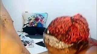 Hey big cock, what if one hot ebony slut sucks you sloppily until swallowing cum as your unlocked slave?