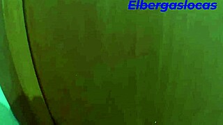 Mexican milf wife in cosplay skirt and costume gets creampie fucking doggystyle bent over outdoors with big natural tits.