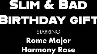 escort harmony rose loves bbcs lucky rome got the best bd gift
