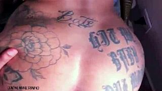 yo, this morena gostosa is fodendo na cadeira de balan�o with big tits milf in interracial creampie hardcore