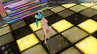 hatsune miku voc loid in love project diva nude mod full nude bunny costume