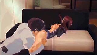 Sexy slave gives blowjob to monster big cock in bdsm compilation with black domination