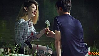 Great fuck with perky teen milana in close up action