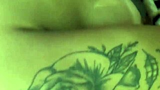 The Latina stripper continued her wild show with interracial lesbian massage leading to SQUIRTING and ANAL fucking without condom.