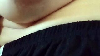 Gretala pumps huge natural tits with extreme big nipple balloon fetish