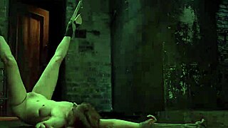 natural busty redhead slave gets punished with bondage and toys in kinky bdsm session