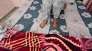 Creampie Dripping from Tight Wet Pussy of Girlfriend's Sister Alone at Home with Uncle and Father-in-Law Watching