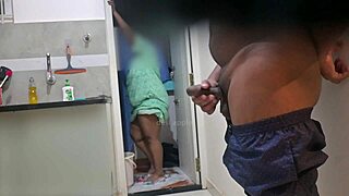 hidden cam catches maid sushmitha flashing and blowing cock