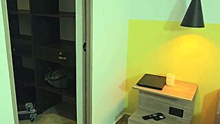 encuentro a mi madrastra cambiandose de ropa y me folla para castigarme with deepthroat and cum in mouth