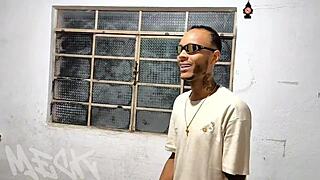 oh man, i found this hot latina at the club and she came home craving a wild interracial gang with deep anal fucking and cumshot