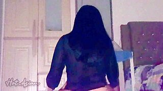 I feel that delicious tight wet pussy from sexy Asian girl with big ass in midnight pov creampie fuck.