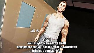 Ivori Faith craves intense trans fucking in this hot promo game