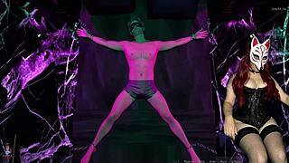 I feel so aroused playing Sin Heels 1 with squirting orgasms and footjob action in full English.