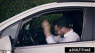 Loser husband, why catch cheating wife Angela White in rough interracial orgy with doggystyle pounding?