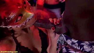 Real Brazilian Carnaval Anal Samba Party With Monster Cock Gangbang And Bukkake