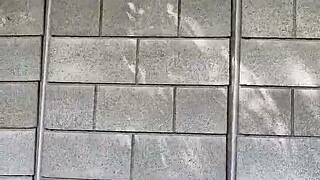 My cock gets super hard knowing distant watchers see me masturbating outdoors in forest