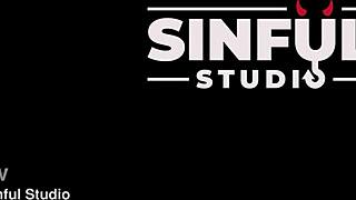 Busty Babe Lola Bredly Gets Intense Ass Fucking From Robien Gun With Gaping Doggystyle And Cum In Mouth