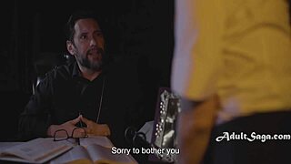 Teaching Prayers During Intense Ass Fuck Of Tight Teen Butt