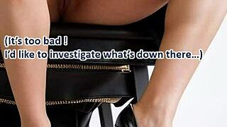 bored business bitch continues in part 2 of ai illustrated leather dream