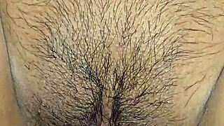 Latina Milf Gets Cum on Wet Pussy in Real Orgasm