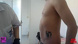 Shaved Big Tits Latina Gets Laser Hair Removal with Happy Ending Handjob from Babyluna939
