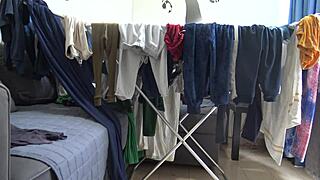 did you catch your 18 year old stepson masturbating big cock on my dirty panties?