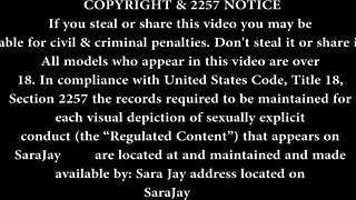 Redhead Lauren Phillips, got pleasured by experienced lesbian Sara.