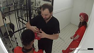 I remember when curly redhead Lilly Lyle got small tits tormented by brunette Nikki Star in latex gloves.