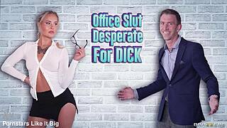 I crave the office slut ali rose getting desperate for dick with riding cowgirl and deepthroat cumshot