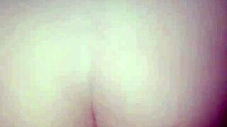 I fuck my white girl with my black cock she loves giving pussy on all fours in homemade video.