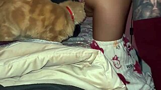 Young Mexican teen couple films first homemade hardcore video at night with sexy petite girlfriend in doggystyle