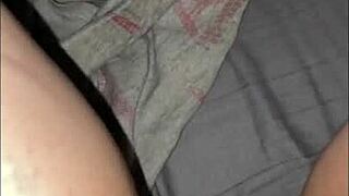 I love my late night pussy play as a petite teen 18+ amateur reaching orgasm with mommy vibes